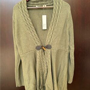 Olive Green Women's Sweater